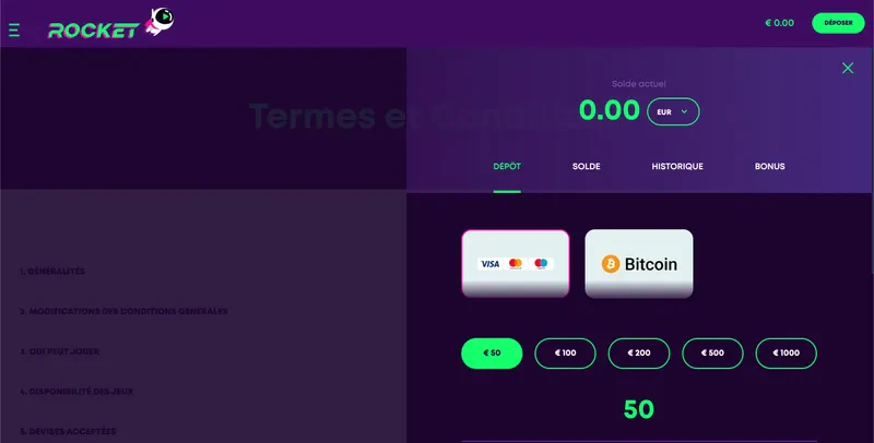 How to Withdraw Money from Casino Rocket